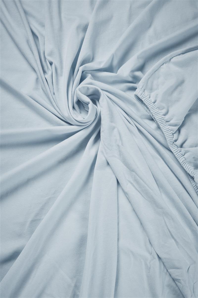 Beddinghouse Fitted sheet - Jersey - Light blue