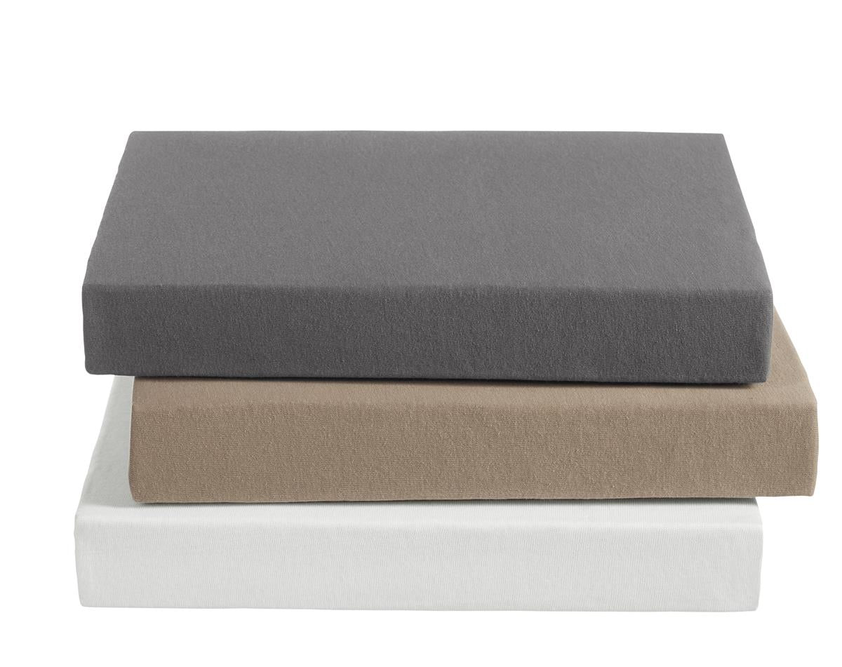 Ambiante Fitted Sheet - Jersey - Anthracite