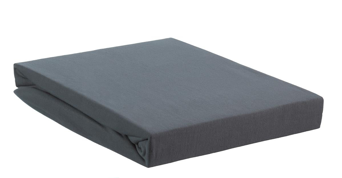 Beddinghouse Fitted Sheet - Jersey Stretch - Cool Grey