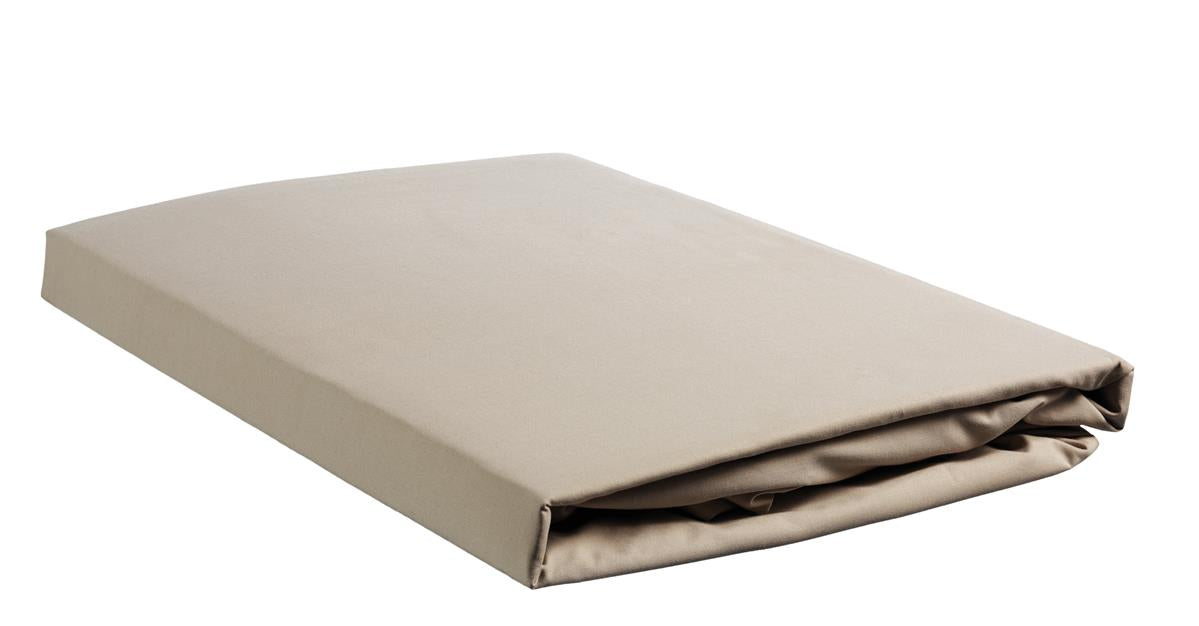 Ambiante Fitted Sheet - Cotton - Taupe