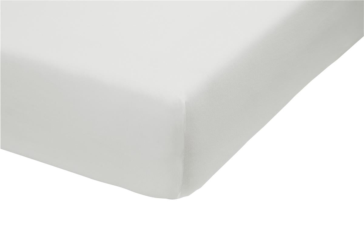 Ambiante Topper Fitted Sheet - Jersey - White