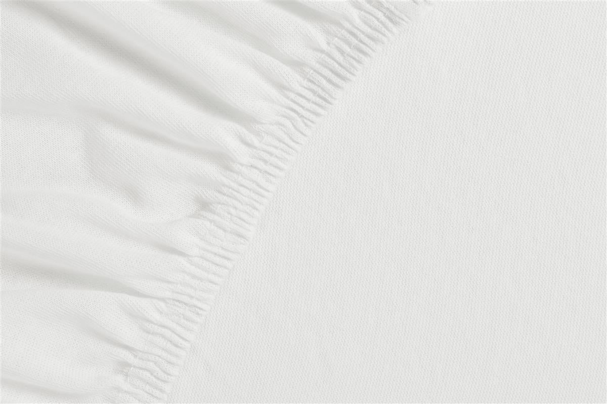 Ambiante Topper Fitted Sheet - Jersey - White