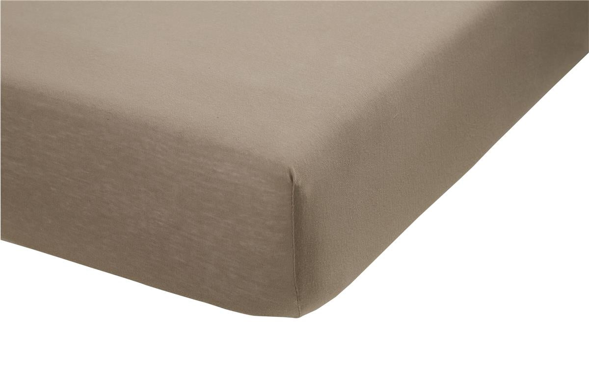 Ambiante Topper Hoeslaken - Jersey - Taupe