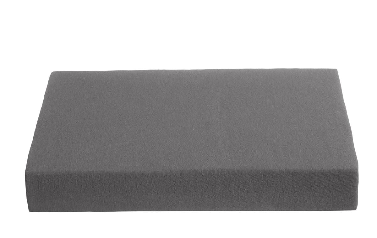 Ambiante Topper Fitted Sheet - Jersey - Anthracite