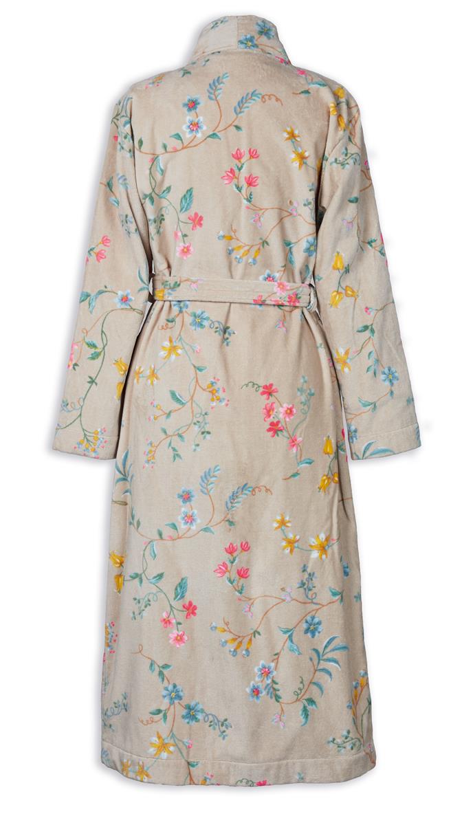 Pip Studio Les Fleurs Bathrobe - Khaki