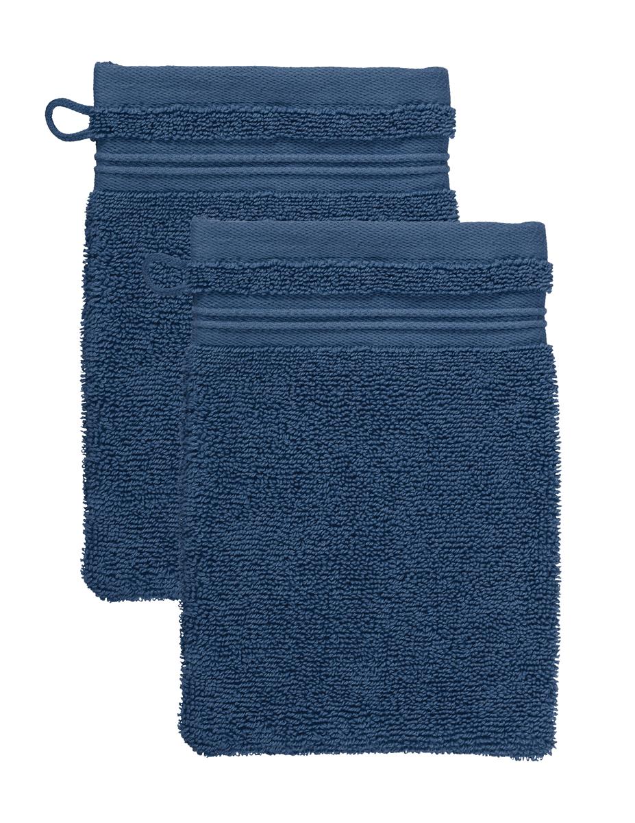 Beddinghouse Sheer Bath Textiles - Dark Blue