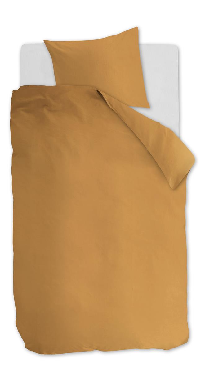 Ambiante Cotton Uni duvet cover - Ochre