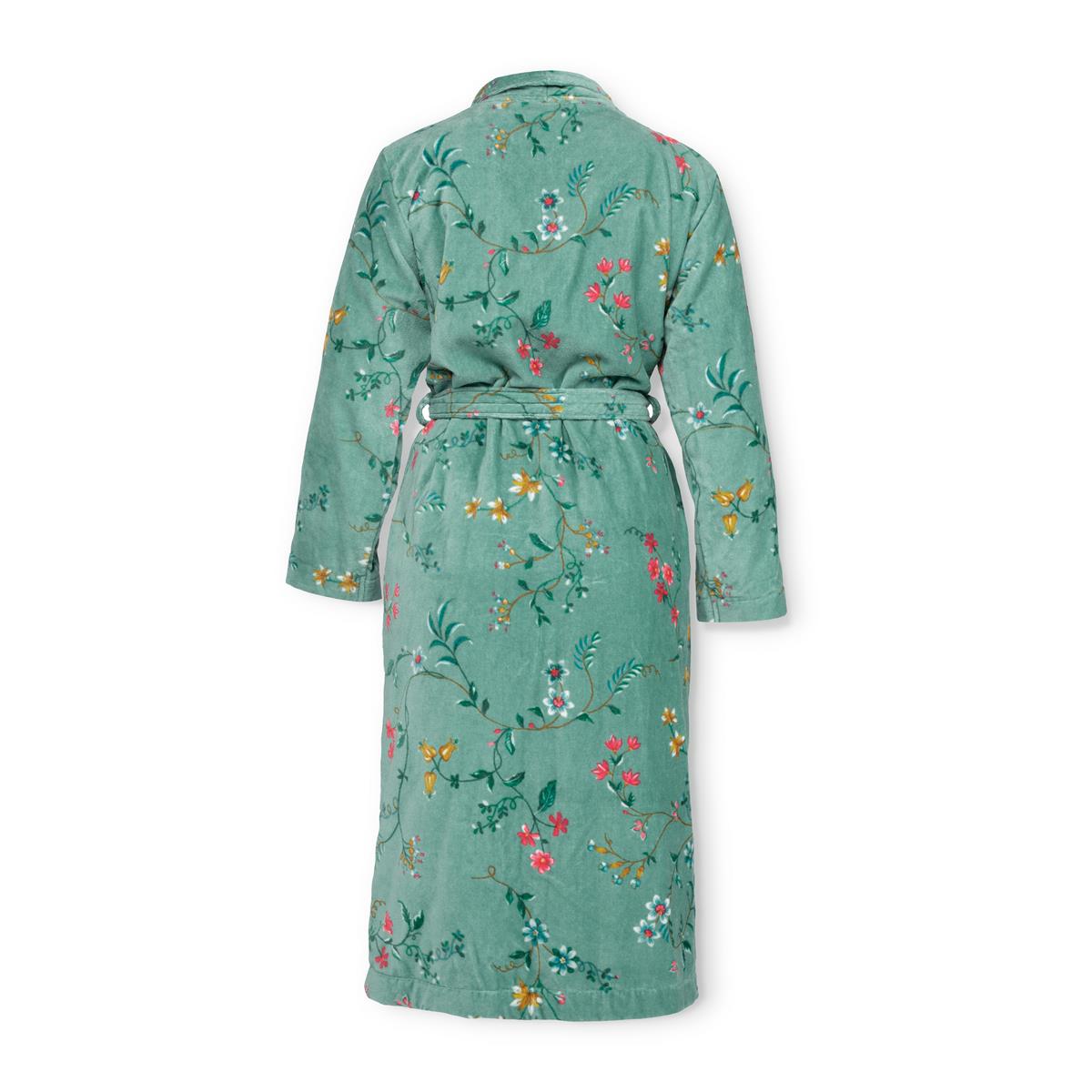 Pip Studio Les Fleurs Bathrobe - Green