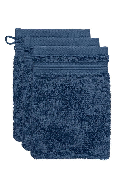 Beddinghouse Sheer Bath Textiles - Dark Blue