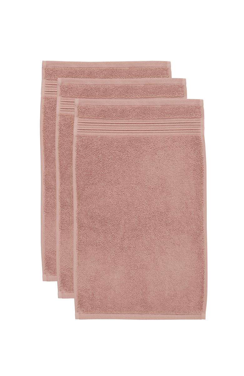 Beddinghouse Sheer Bath Textiles - Stone Red