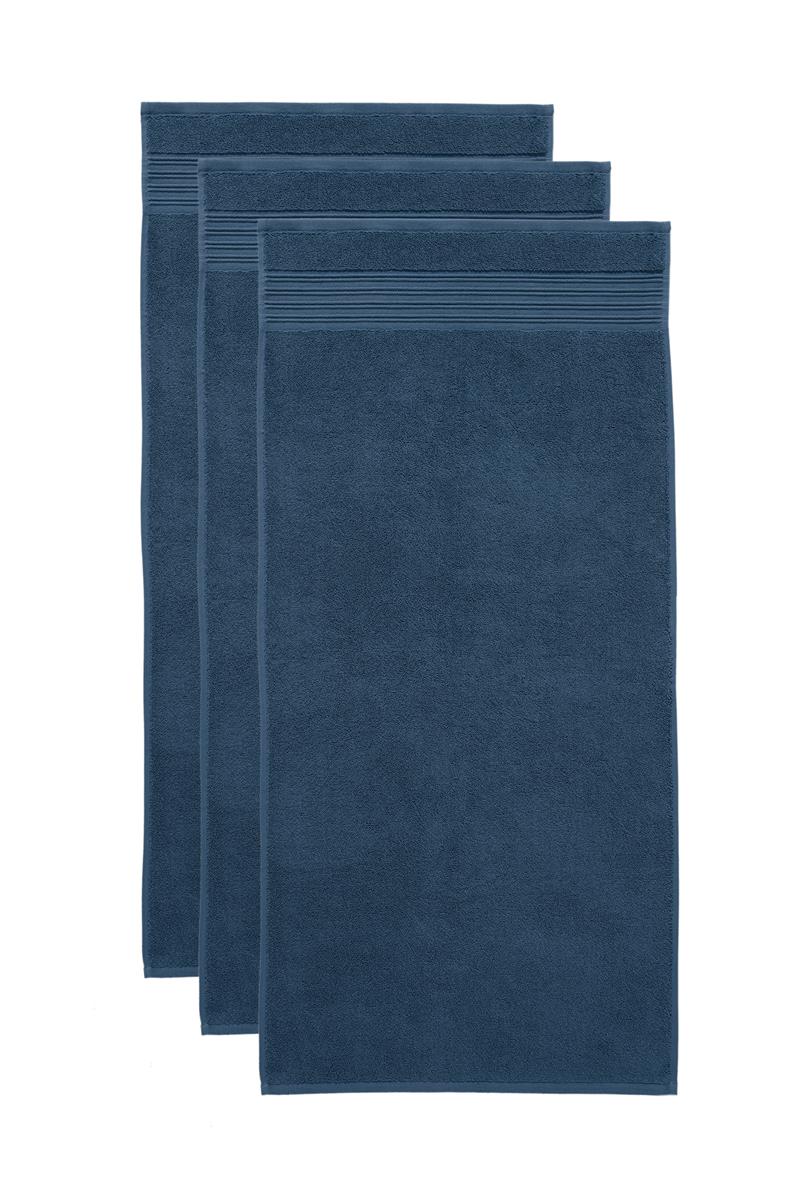 Beddinghouse Sheer Bath Textiles - Dark Blue