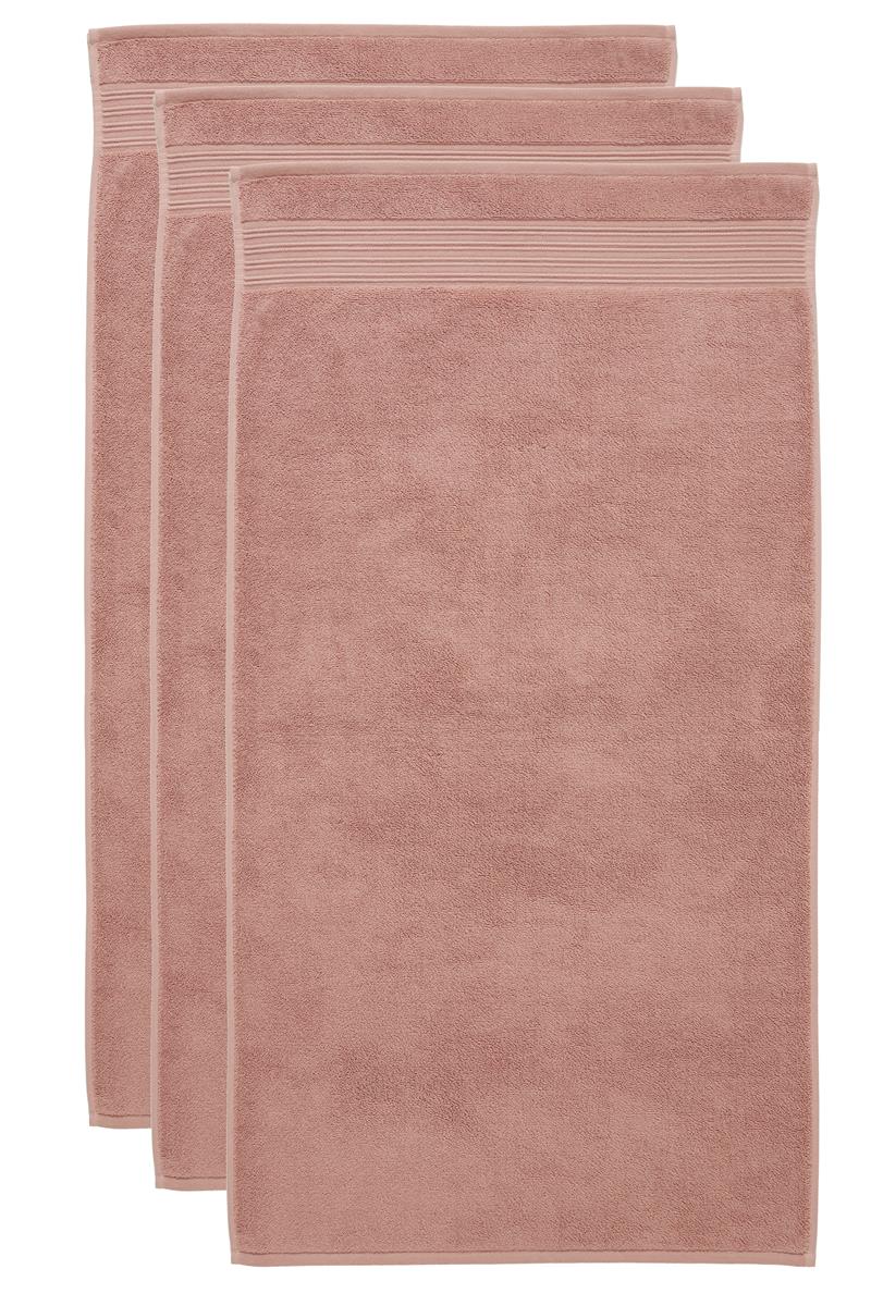 Beddinghouse Sheer Bath Textiles - Stone Red