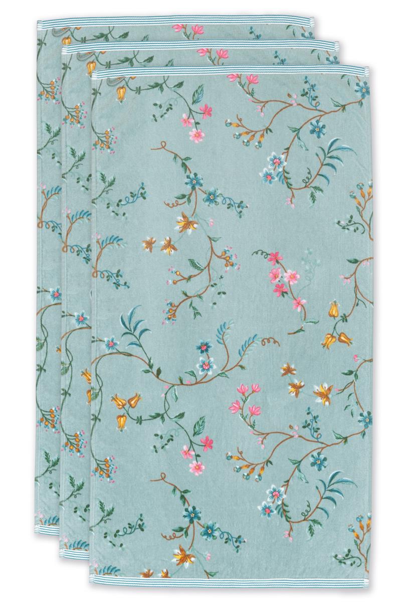 Pip Studio Les Fleurs Bath linen - Blue