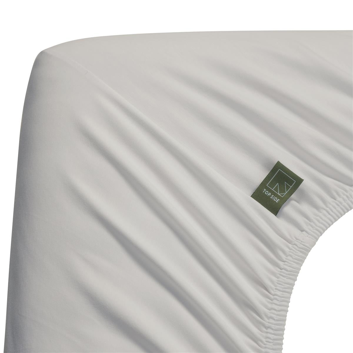 Beddinghouse Dutch Design Splittopper Fitted Sheet - Jersey Stretch - White