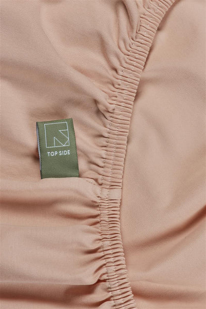 Beddinghouse Dutch Design Topper Hoeslaken - Jersey Stretch - Nude