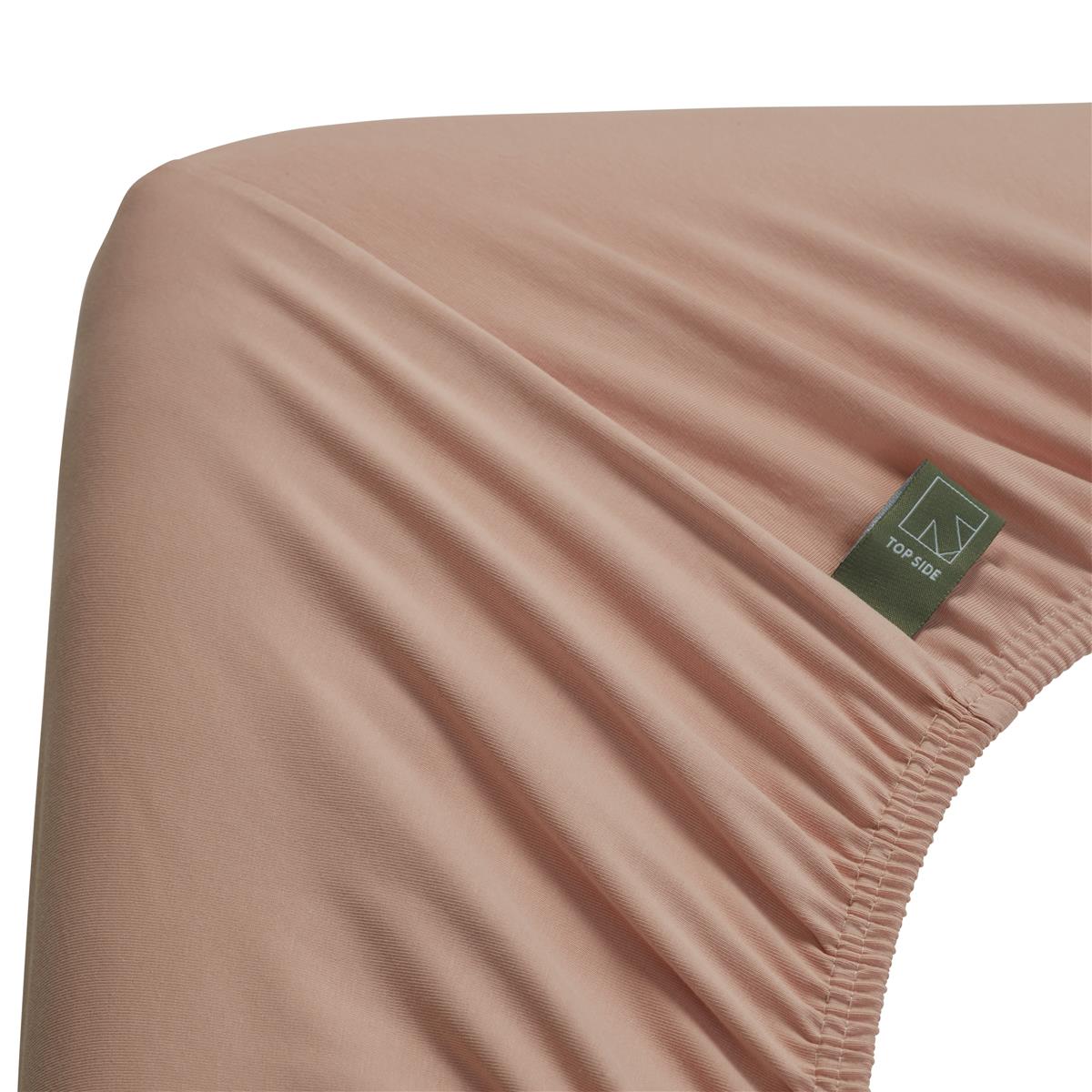 Beddinghouse Dutch Design Topper Hoeslaken - Jersey Stretch - Nude