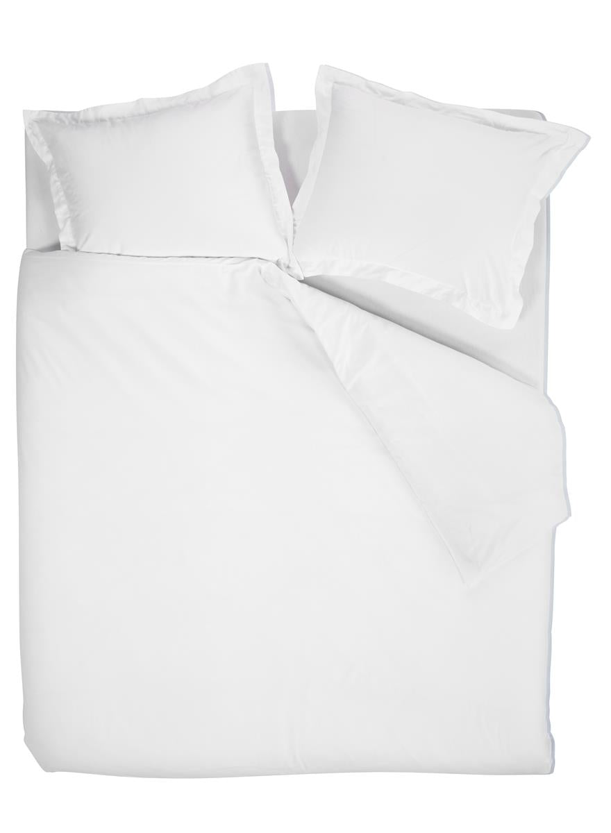 Beddinghouse Gloss Duvet Cover - White