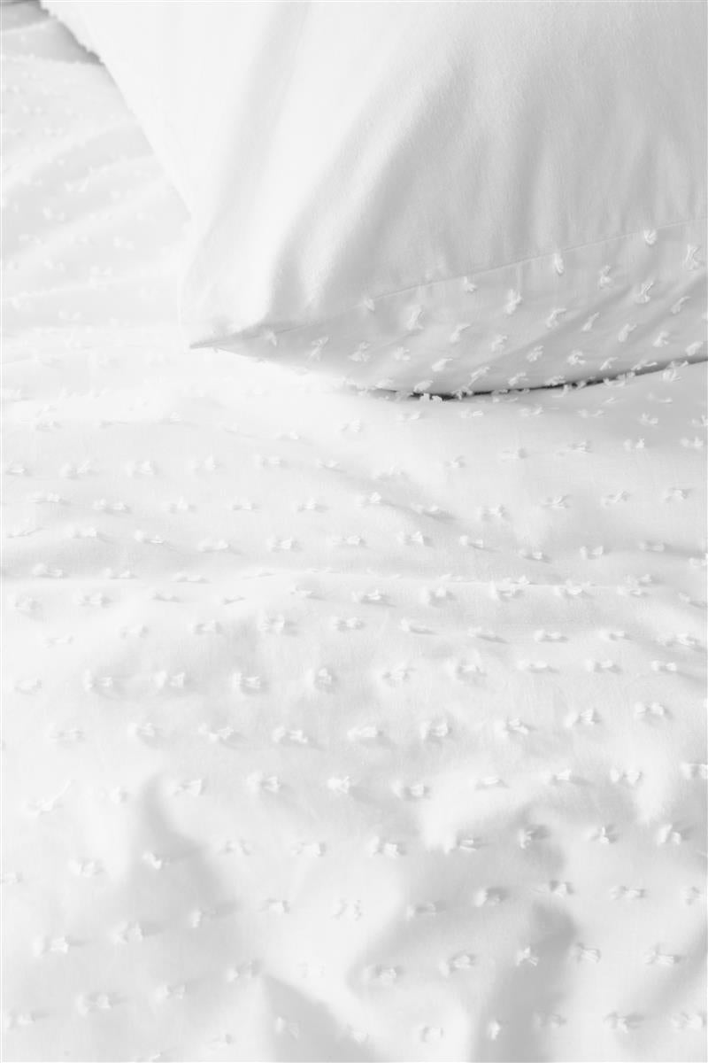 Beddinghouse Snow Duvet Cover - White