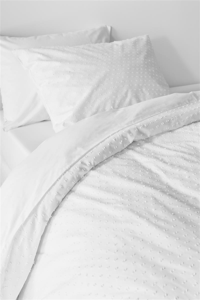 Beddinghouse Snow Duvet Cover - White