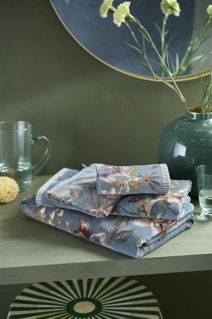 Pip Studio Secret Garden Bath linen - Blue