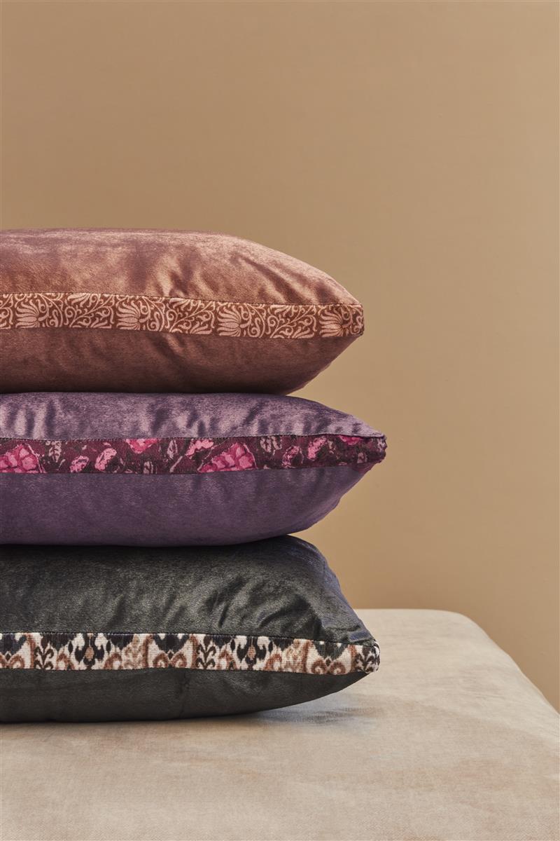 KAAT Amsterdam Boline Decorative Cushion - Aubergine