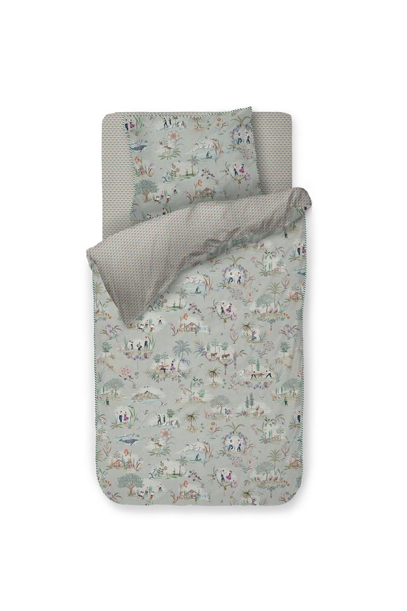 Pip Studio Zubieta Duvet Cover - Blue