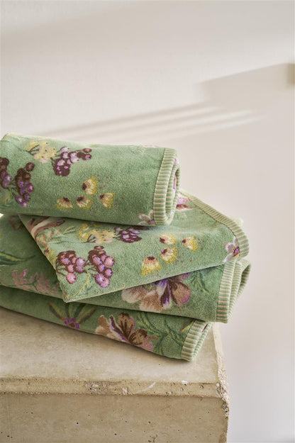 Pip Studio Secret Garden Bath linen - Green