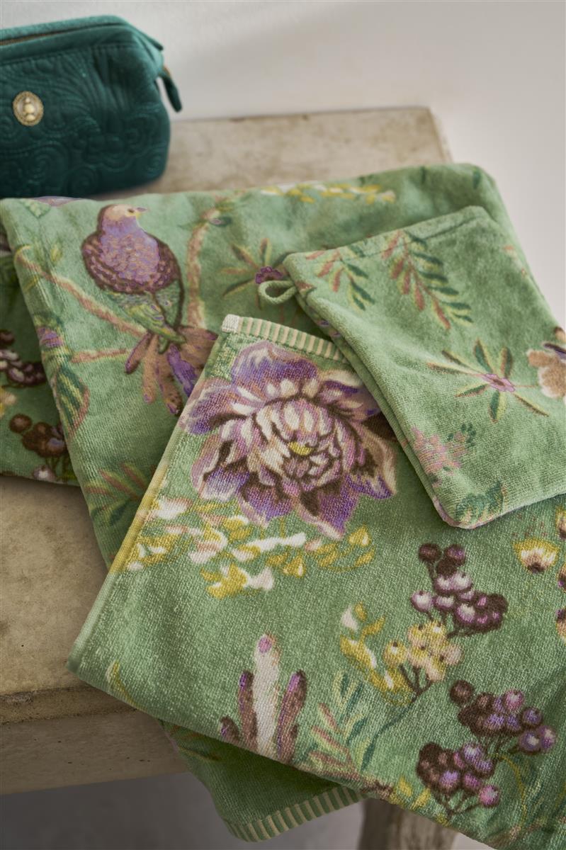 Pip Studio Secret Garden Bath linen - Green