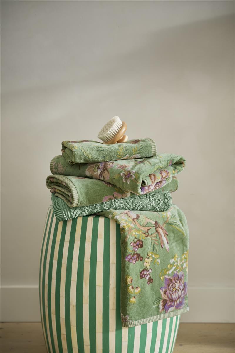 Pip Studio Secret Garden Bath linen - Green