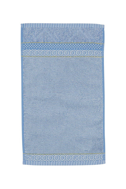 Pip Studio Soft Zellige Bath Textiles - Blue Grey