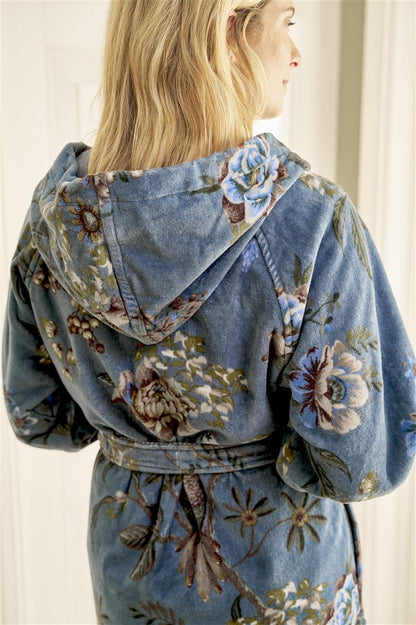 Pip Studio Secret Garden Bathrobe - Blue