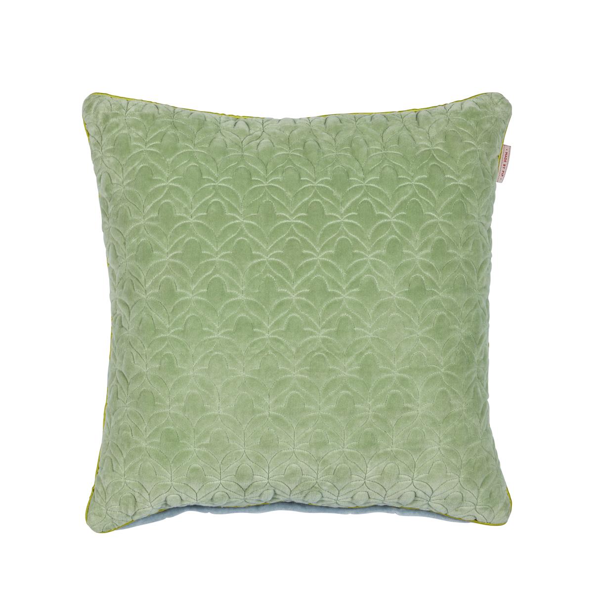 Pip Studio Quilty Dreams Decorative Cushion - Blue Green