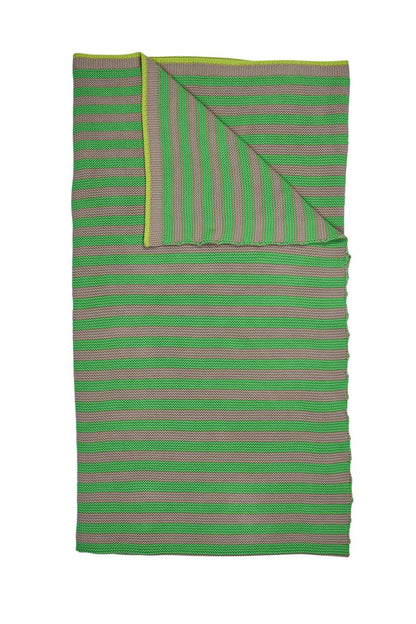 Pip Studio Bonsoir Stripe Bedspread - Green