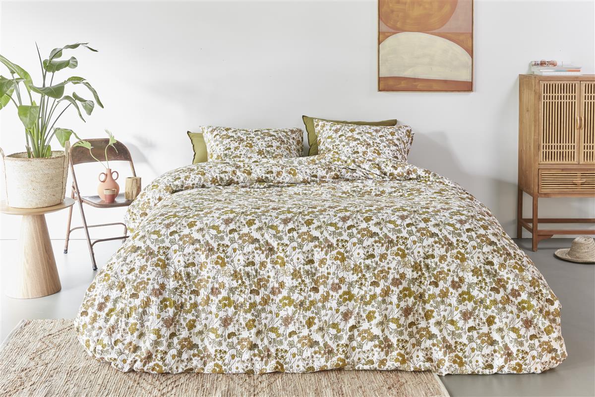 Beddinghouse Tess duvet cover - Ochre