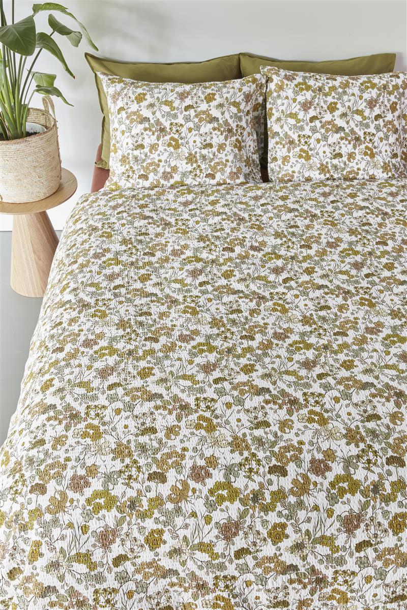 Beddinghouse Tess duvet cover - Ochre