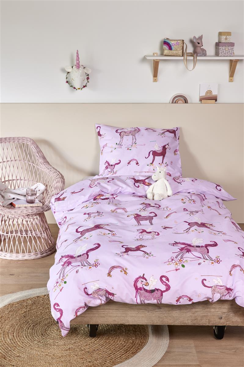 Beddinghouse Kids Unicorn Paradise duvet cover - Pink