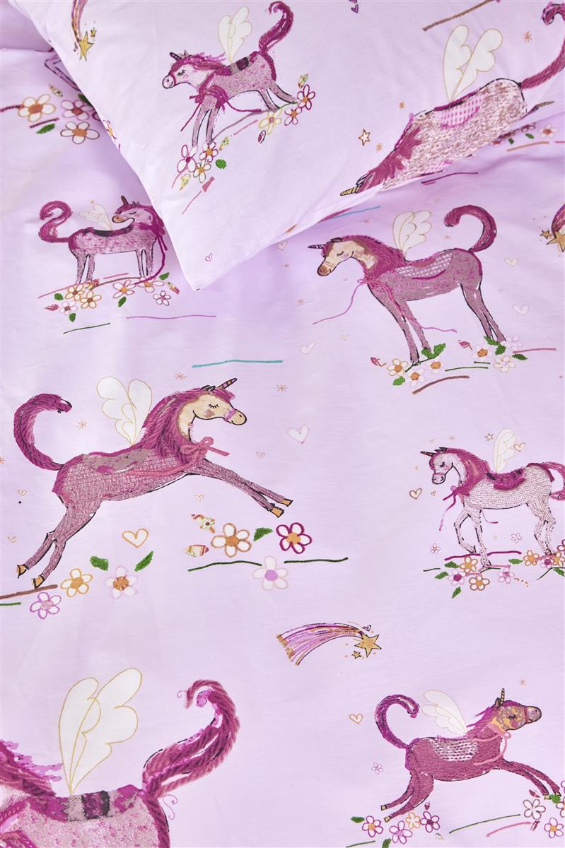 Beddinghouse Kids Unicorn Paradise duvet cover - Pink