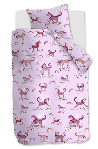 Beddinghouse Kids Unicorn Paradise duvet cover - Pink