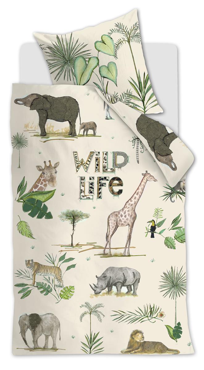 Beddinghouse Kids Wild Life duvet cover - Sand