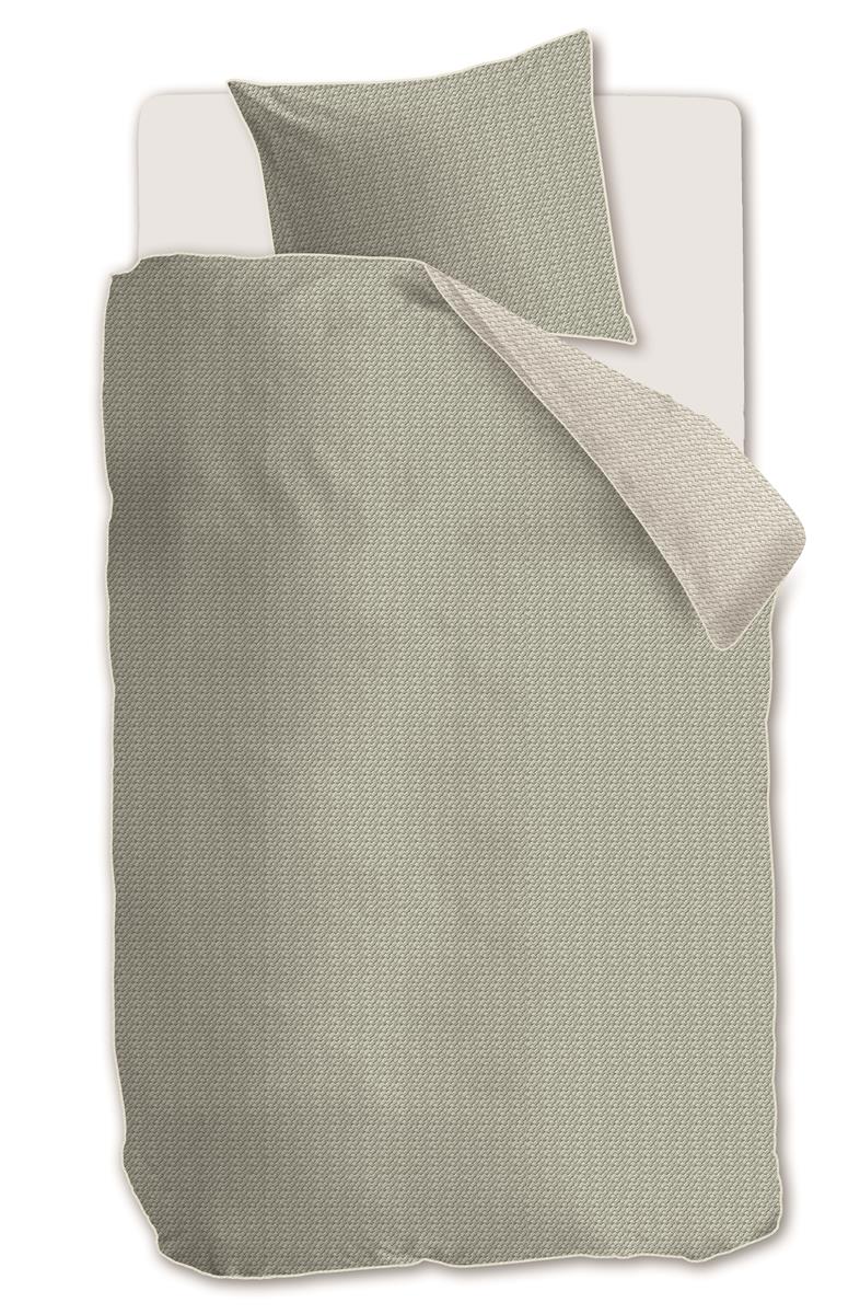 Riviera Maison Bamboo duvet cover - Grey-green