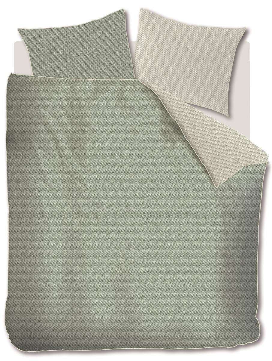 Riviera Maison Bamboo duvet cover - Grey-green