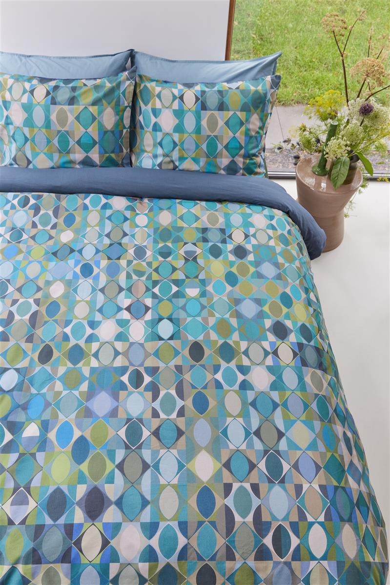 Beddinghouse Sumatra duvet cover - Blue Green