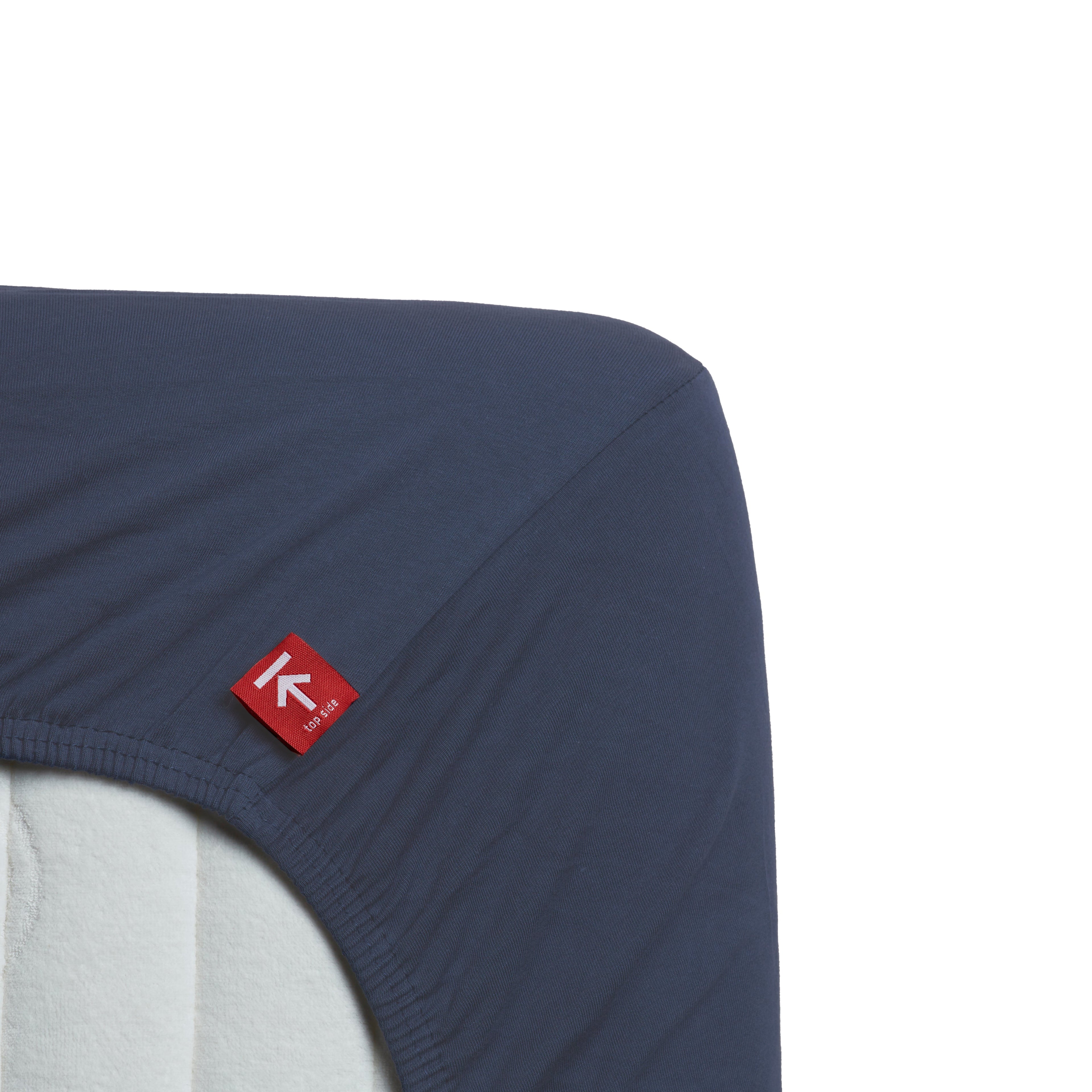 Beddinghouse Topper Fitted Sheet - Jersey Stretch - Indigo