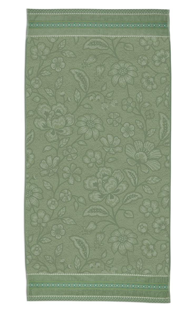 Pip Studio Jasmin Jacquard Bath Textiles - Green