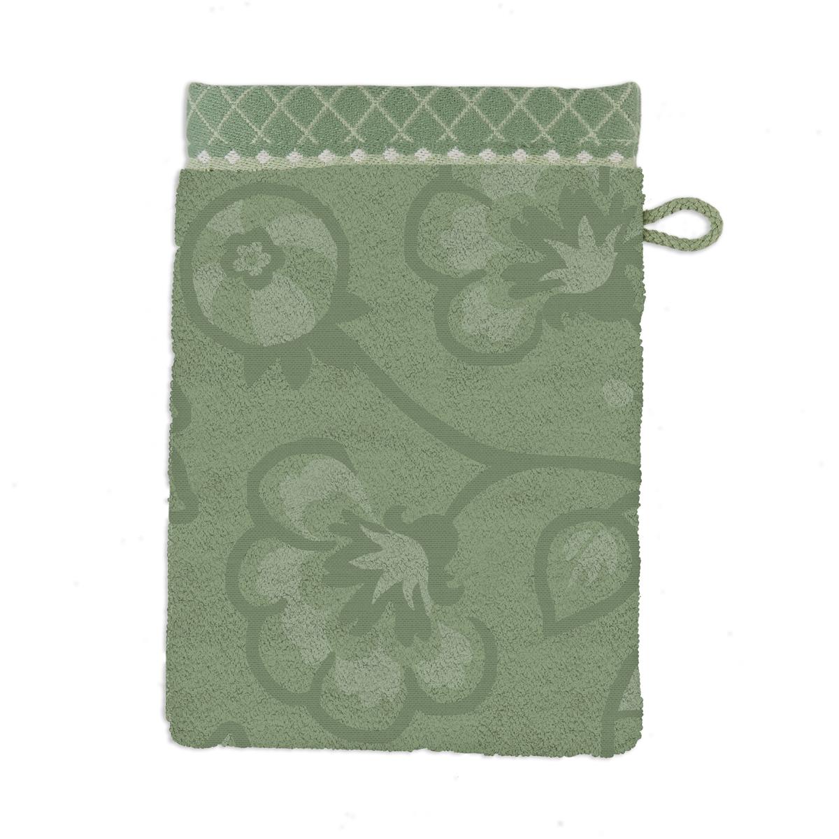 Pip Studio Jasmin Jacquard Bath Textiles - Green