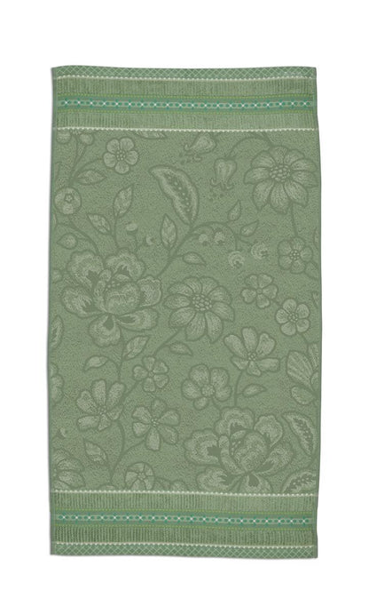 Pip Studio Jasmin Jacquard Bath Textiles - Green