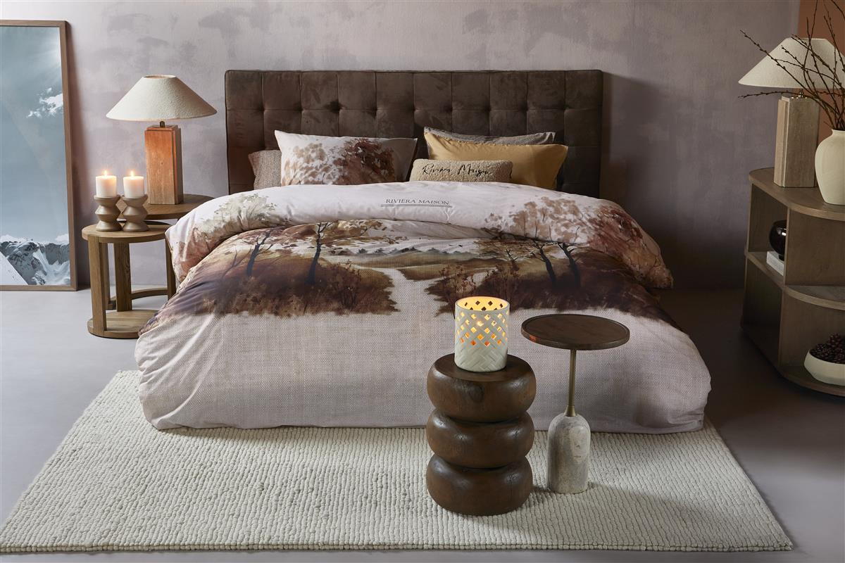 Riviera Maison Aurelia Duvet Cover - Brown