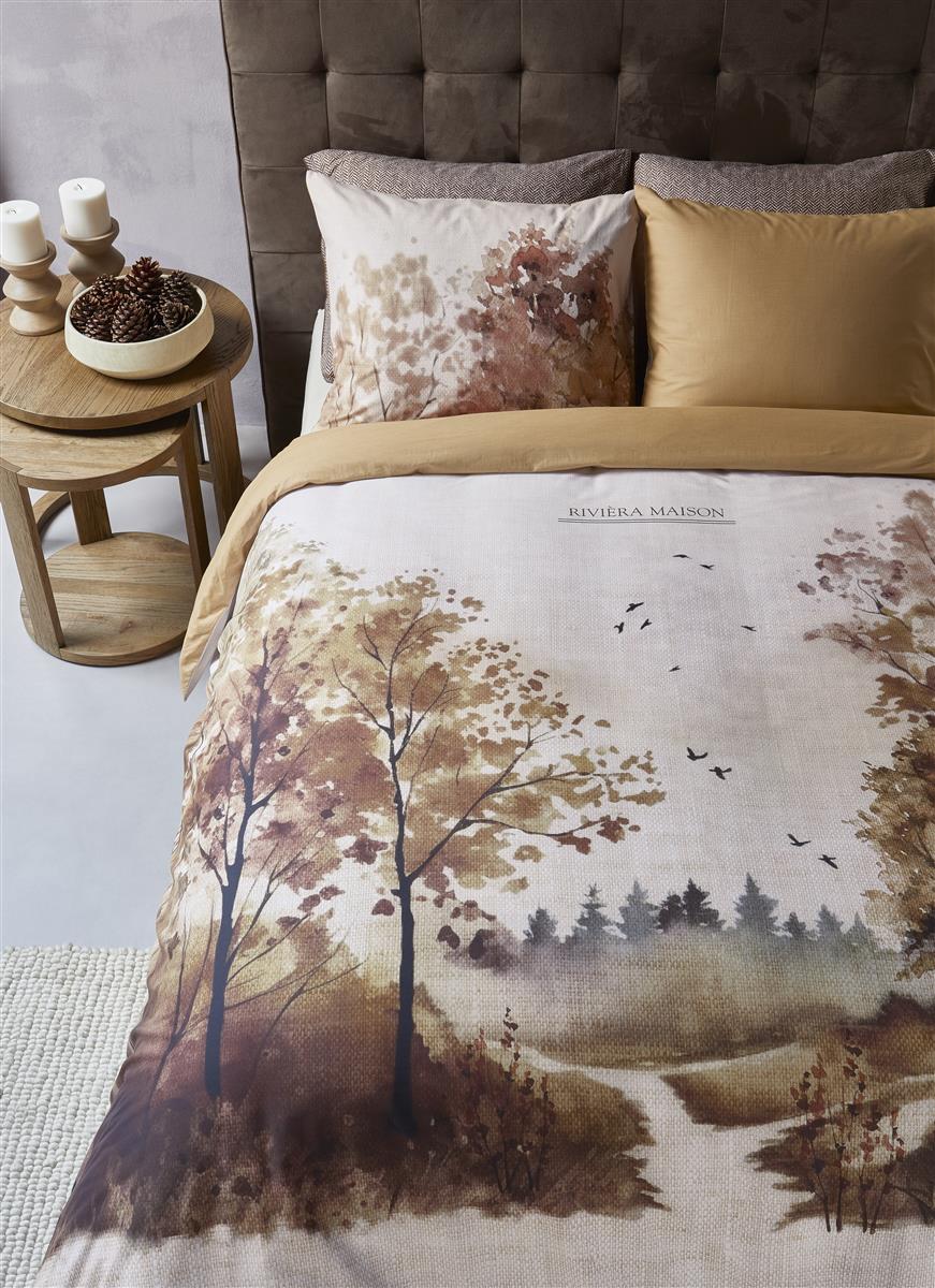 Riviera Maison Aurelia Duvet Cover - Brown