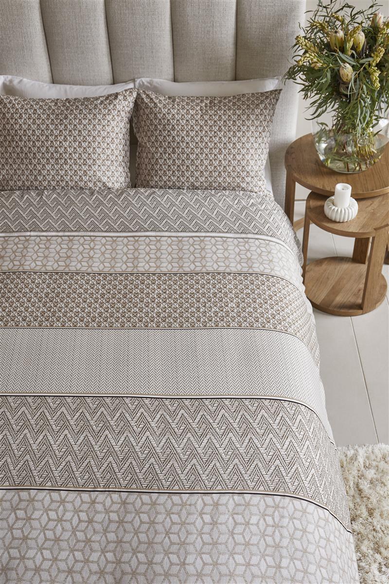 Riviera Maison Marley Duvet Cover - Sand