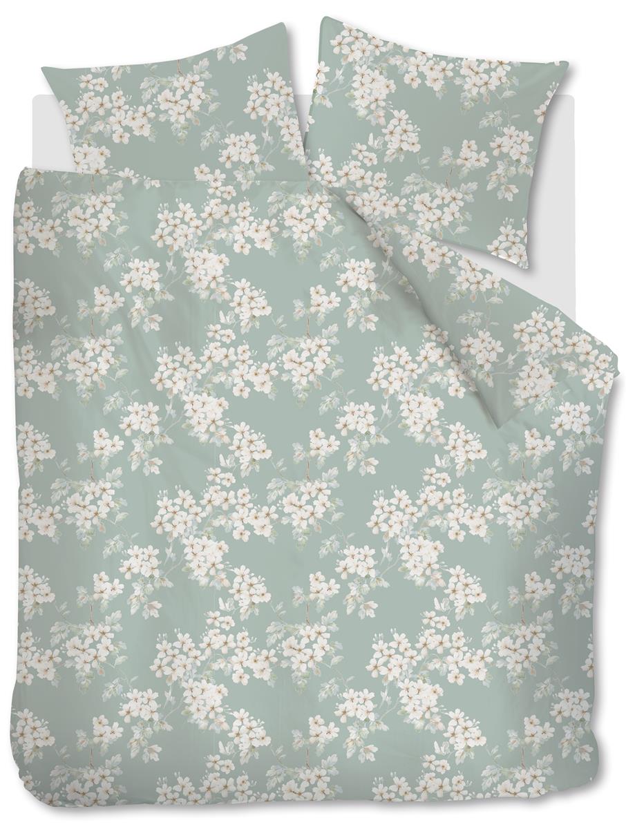 Ariadne at Home Blooming Flowers duvet cover - Blue Green